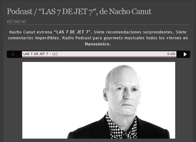 "LAS 7 DE JET 7", de Nacho Canut
